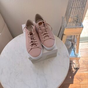 Cole Haan Grand OS Pink Leather Sneakers Size 9